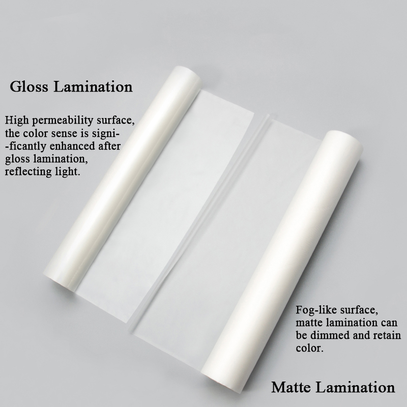 Matte နှင့် Gloss Lamination အကြား ခြားနားချက်