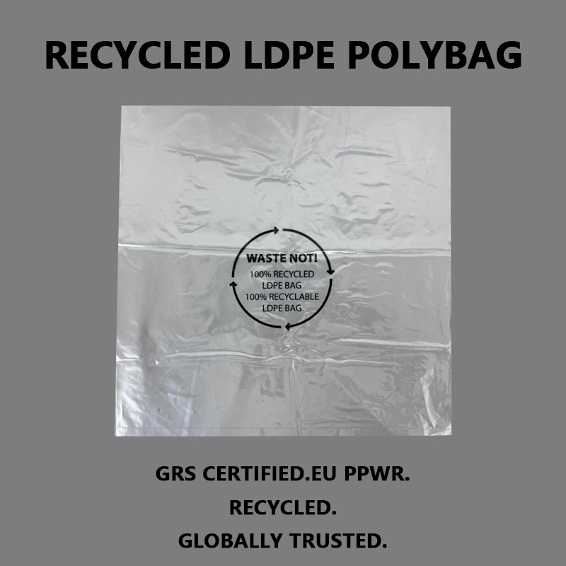 ပြန်လည်အသုံးပြုထားသော LDPE Polybag သည် စဉ်ဆက်မပြတ် ထုပ်ပိုးမှုလိုအပ်ချက် ဆက်လက်ကြီးထွားနေသဖြင့် လူကြိုက်များလာပါသည်။