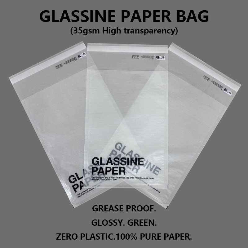 EU PPWR Custom High Transparency Glassine Paper Bag သည် ရေရှည်တည်တံ့နိုင်သော ထုပ်ပိုးမှုဖြေရှင်းချက်များ၏ အနာဂတ်ဖြစ်လာနိုင်သည် ။