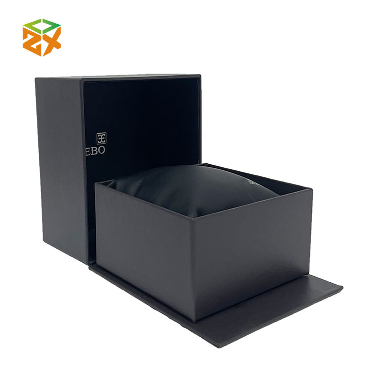 Black Paper Watch Box ၊