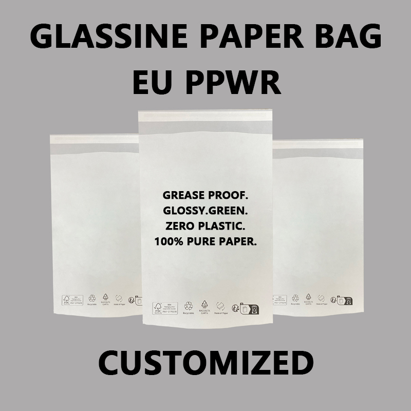 EU PPWR Glassine ထုပ်ပိုးအိတ်