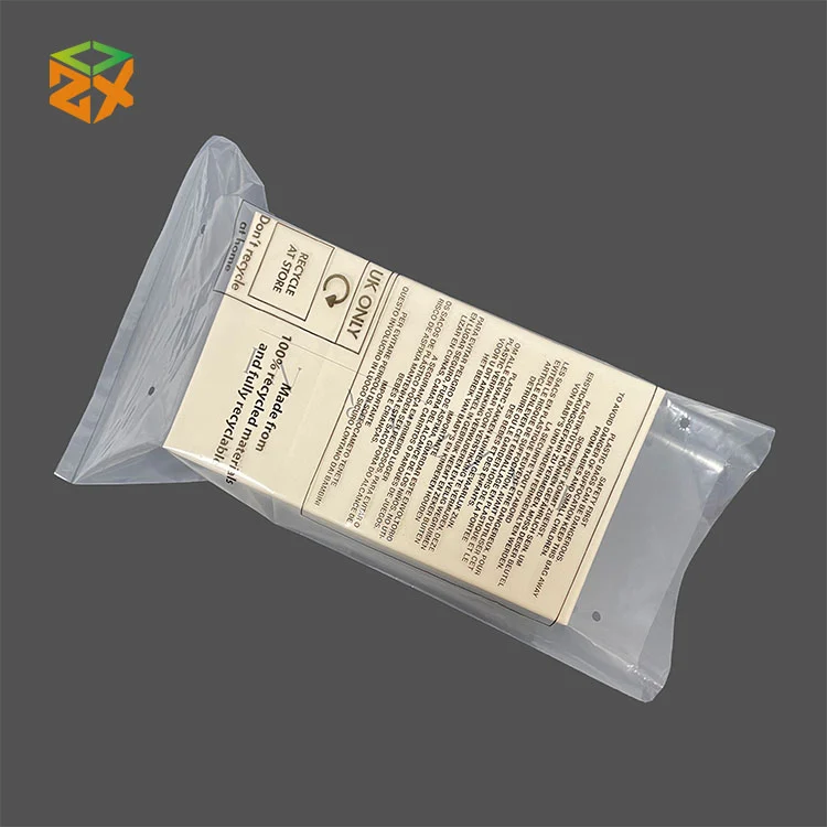 Recyclable Pe Transparent ထုပ်ပိုးအိတ်
