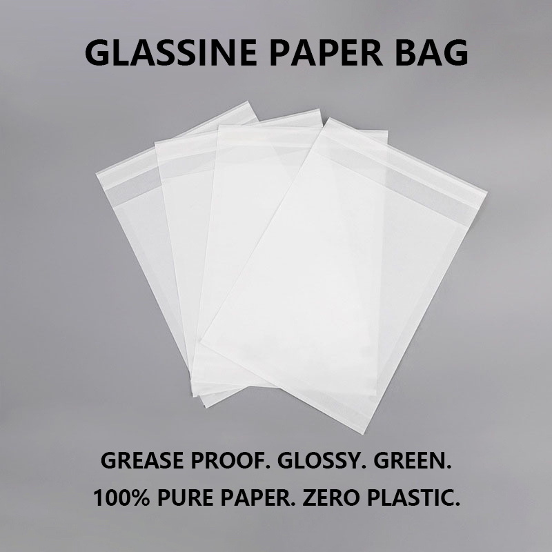 Translucent Glassine စက္ကူအိတ်များ
